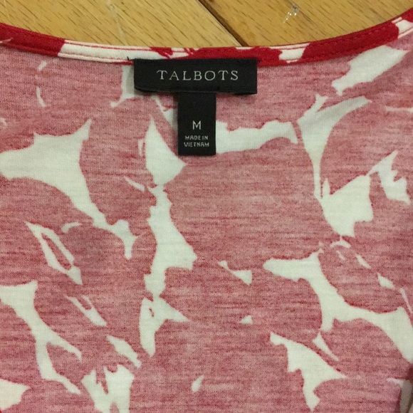 Talbots Wrap Top - Picture 2 of 3